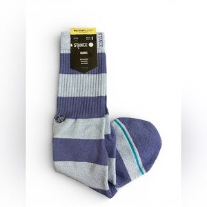 Stance, Unisex, Stacked Up Crew socks, Indigo, Small new